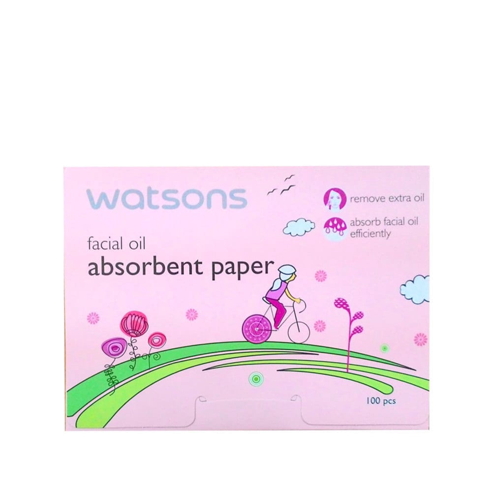 Watsons Facial Oil Absorbent Paper (100s) WT1 Shopee Malaysia