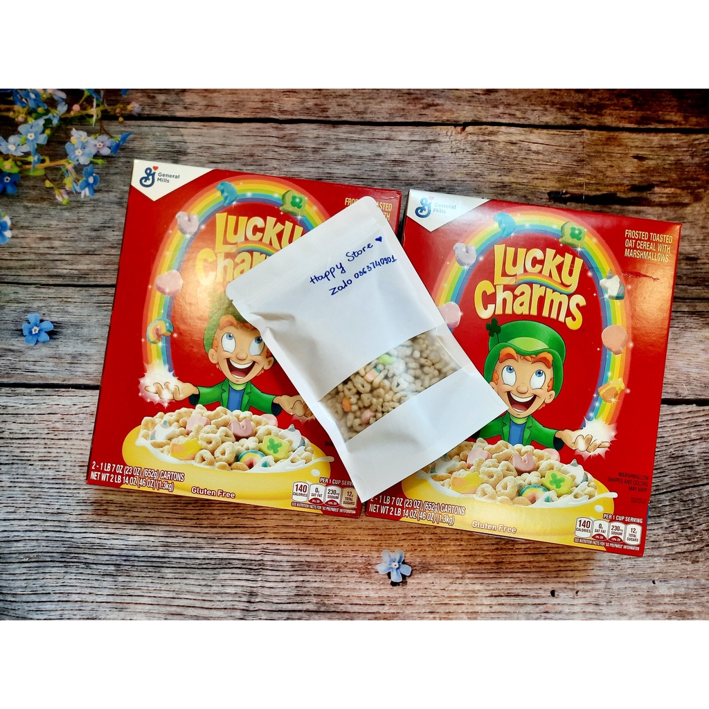 Lucky charms cereals 100gr zip bags us imported Shopee Malaysia