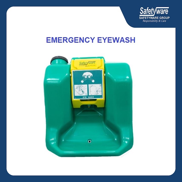 Safetyware Portable Emergency Eyewash 16 Gallons I Cleaning I Eye Wash