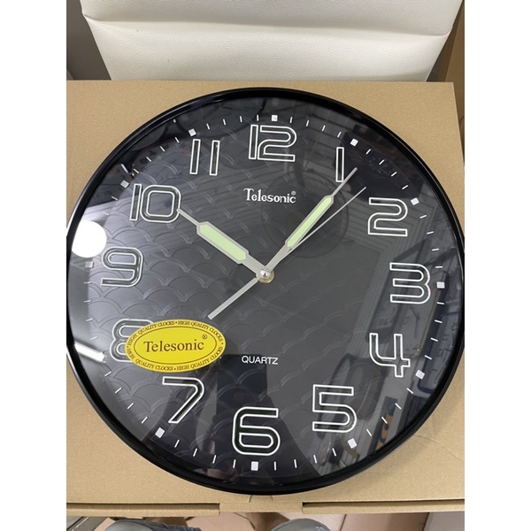 100 ORIGINAL TELESONIC WALL CLOCK Q3649 Shopee Malaysia