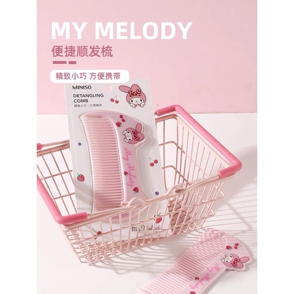 Miniso My Melody Detangling Comb Shopee Malaysia