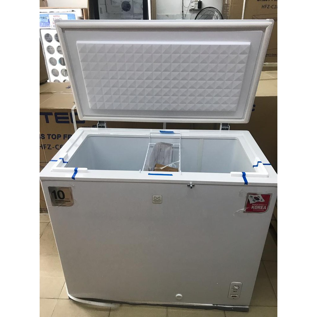 NEW Daewoo 200L Chest Freezer DCF250W From Korea Shopee Malaysia
