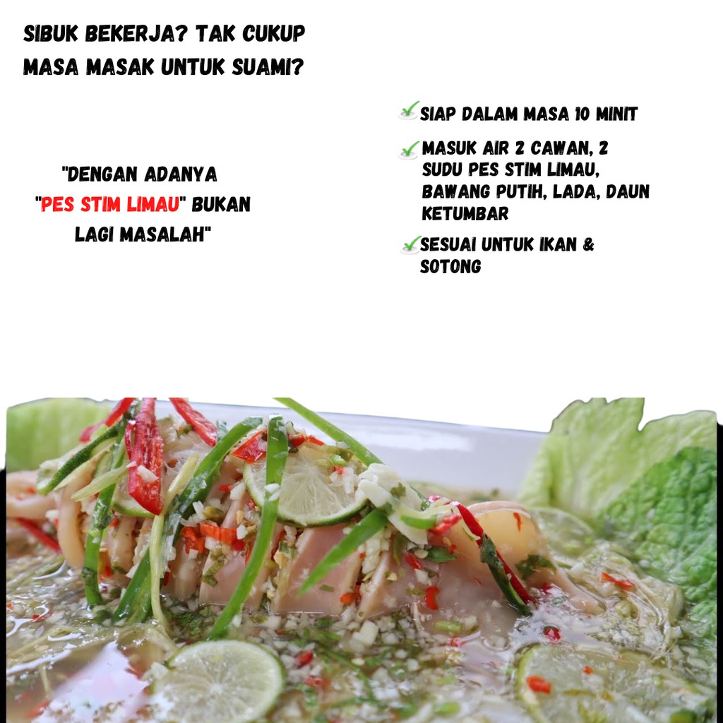 Cara membuat ikan kembung kukus: Buy Thailand Product 290ml Lime Steam Paste Pes Stim Limau Perencah Kukus Limau Seetracker Malaysia