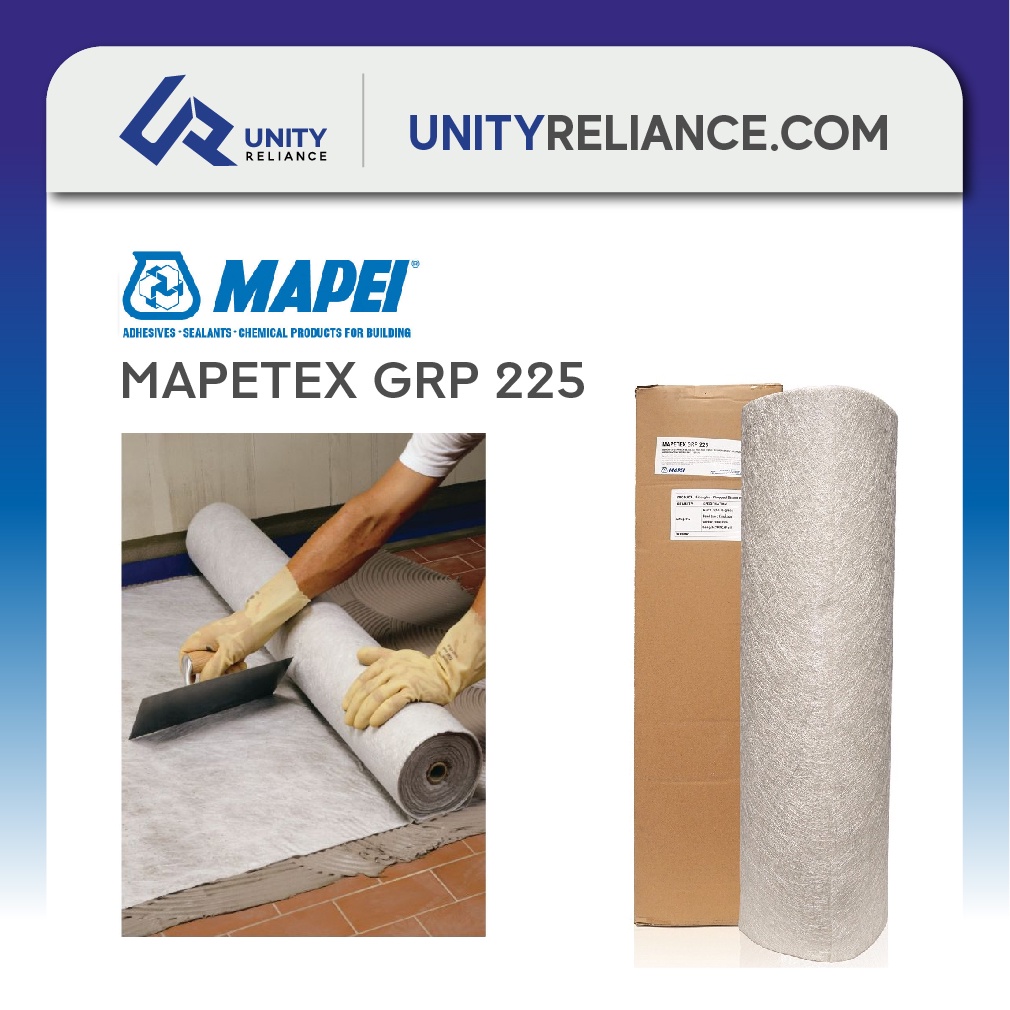 (FULL ROLL) MAPEI MAPETEX GRP 225 Fiberglass Mat for tensile