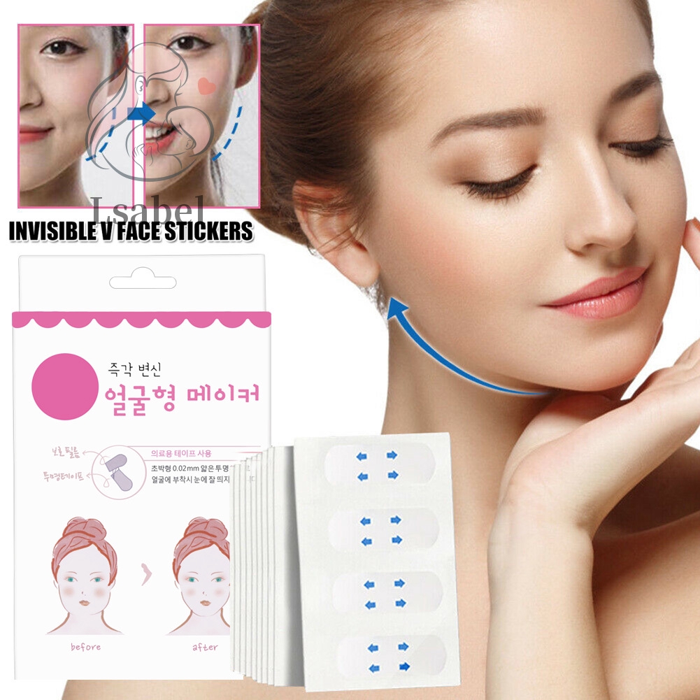 40 60pcs Face Lift Stickers Set Eye Instant Tape Elasticity Patch 現金特価