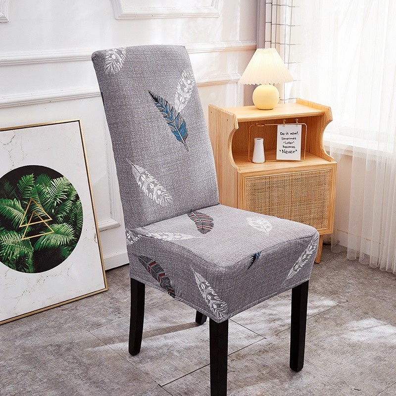 Fancy Design Chair Cover Elastic Dining Chair Cover Long Lasting Printing Cover Cutie Cat PGMall