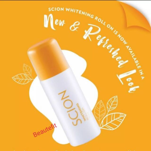 Scion Whitening Roll On Deodorant 75ml Shopee Malaysia