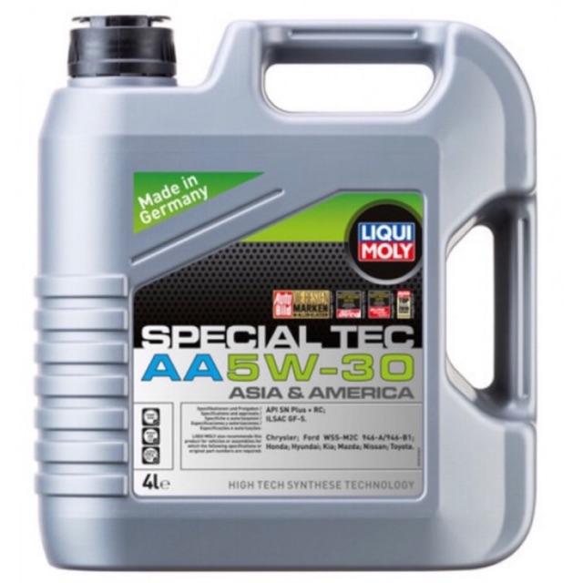 Liqui Moly Fully Synthetic Special Tec AA 5W30 Engine Oil (4L