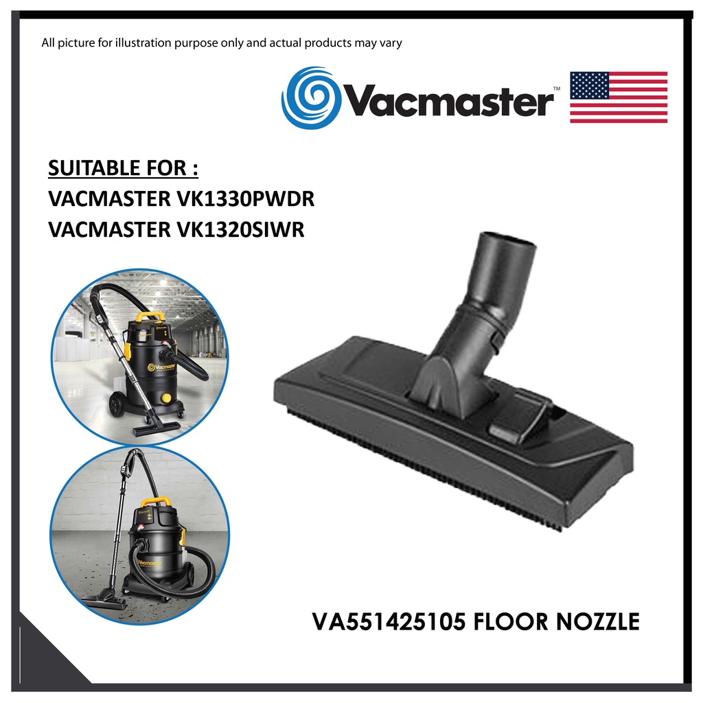 [VACMASTER SPAREPART] CARPET CLEANER FLOOR NOZZLE VA551425105