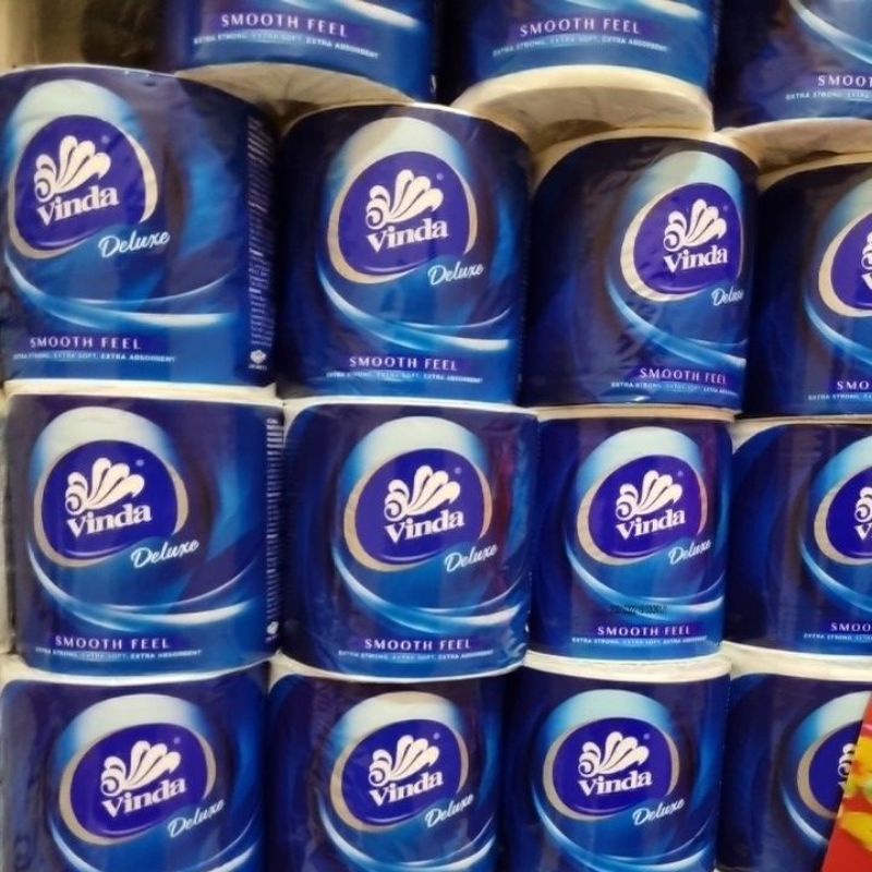 Vinda Deluxe Toilet Paper, 3 Ply with 250 Sheets Shopee Malaysia