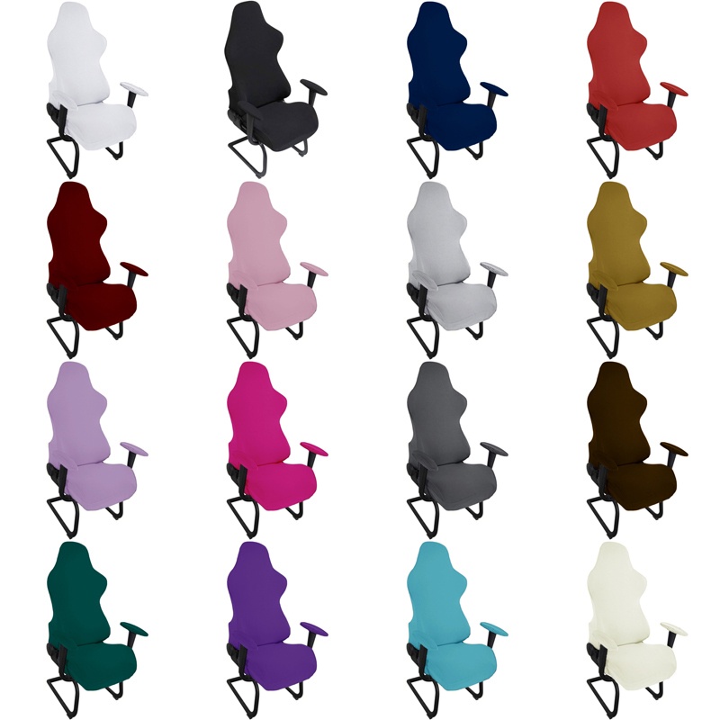 Gaming Chair Slipcover Stretch Seat Chair Cover for Leather Computer