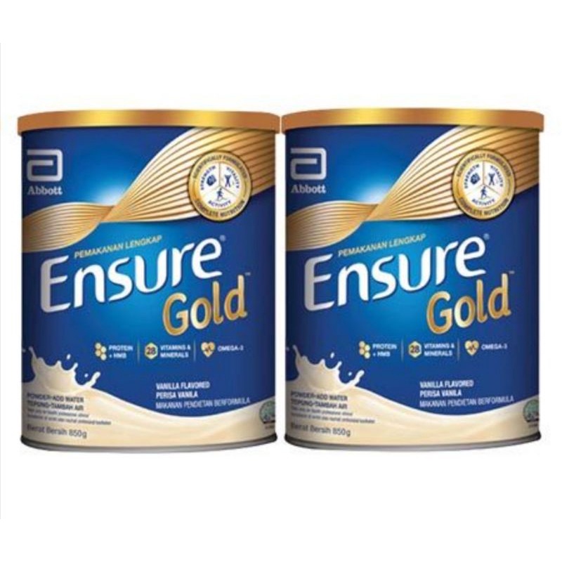 Ensure Gold milk powder (Vanilla) 400g, Exp January 2023 Shopee Malaysia