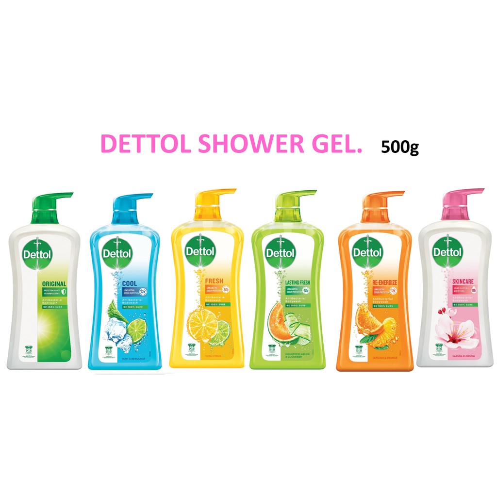 ★Gel Mandian Syampu★Dettol Shower Gel 500ml Shopee Malaysia