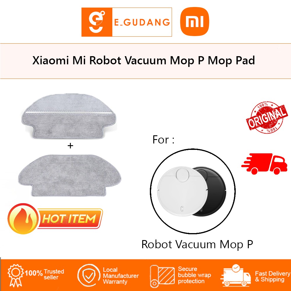 Xiaomi Mi Robot Vacuum Mop P Mop Pad (Official Malaysia) Shopee Malaysia