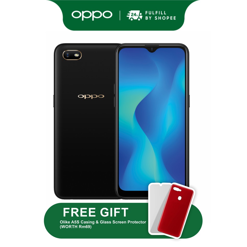 OPPO A5S Waterdrop Screen (3GB + 32GB/4230mAh Battery) Shopee Malaysia