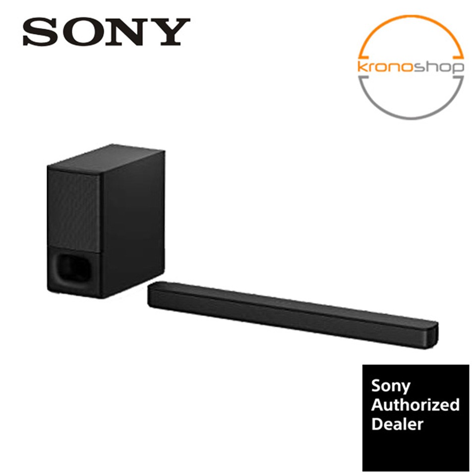 Sony 320W 2.1ch Sound Bar with Wireless Subwoofer and Bluetooth HTS350