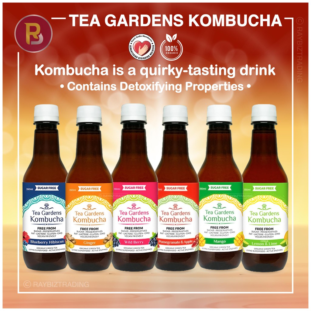 Australia Kombucha Tea Garden NaturaI imported halal Detox
