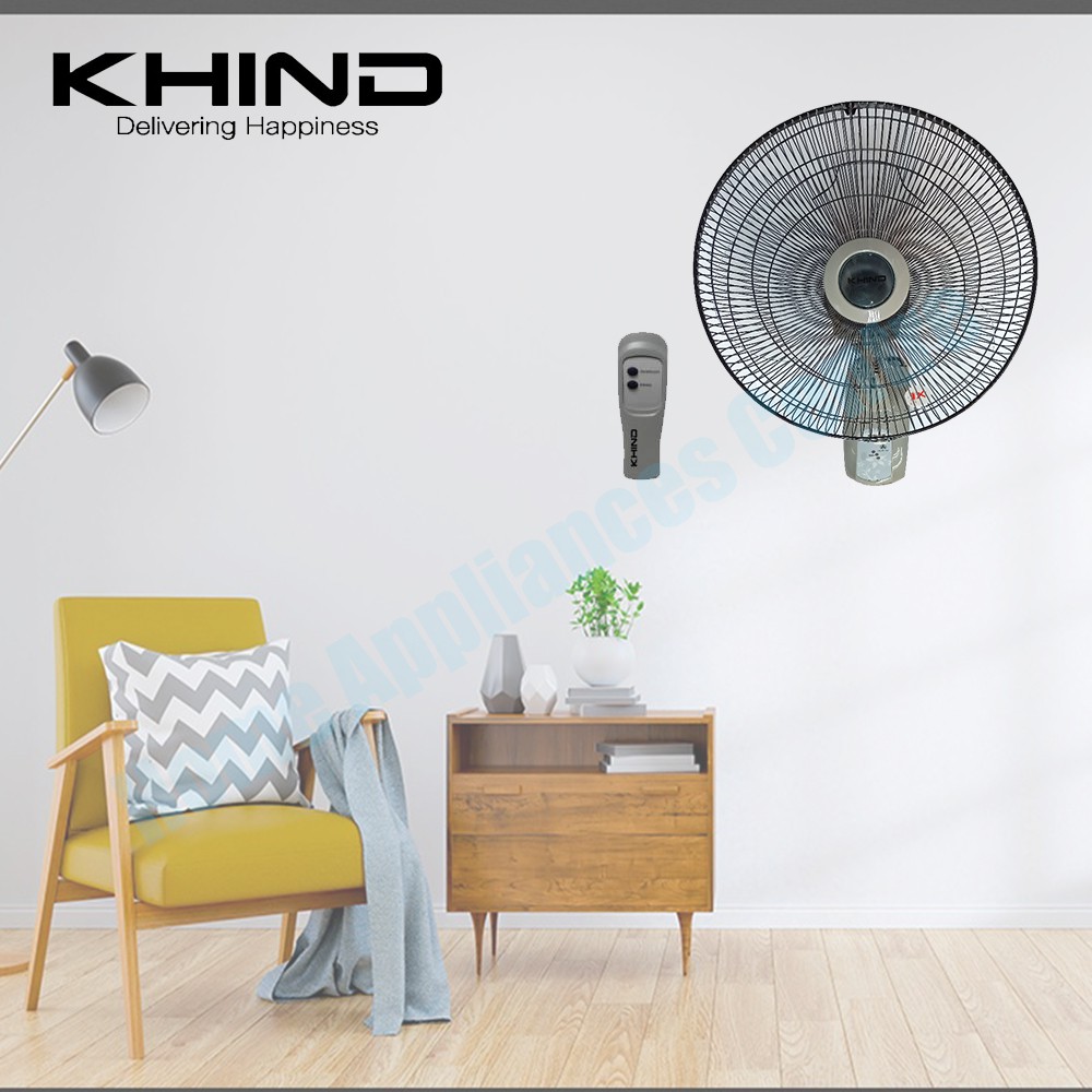 Khind 16" Wall Fan with Remote Control WF16JR Shopee Malaysia