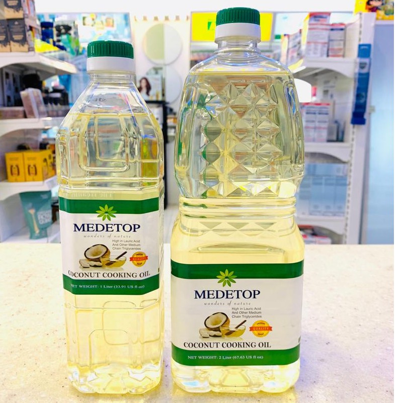 MEDETOP COCONUT COOKING OIL 1 LITER/2LITER Shopee Malaysia