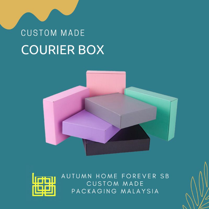 Custom Gift Box Packaging, Courier Box, Elegant EFlute Product