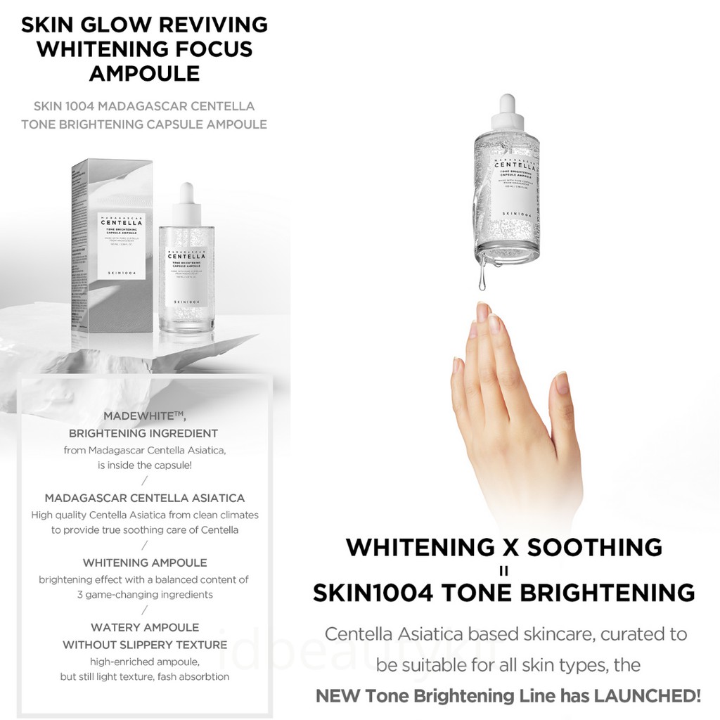[Korean Cosmetic Review] SKIN1004 Madagascar Centella Tone Brightening