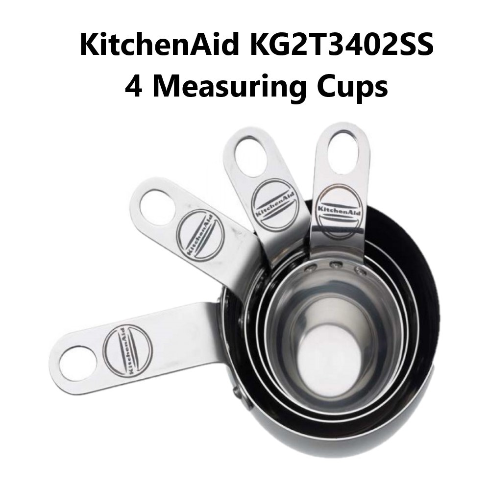 KitchenAid Measuring Cups KG2T3402SS 4 Measuring Cups Original