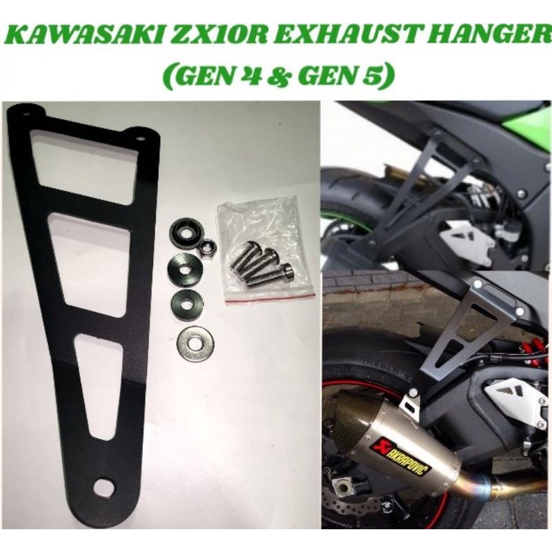 Exhaust Hanger for Kawasaki ZX10R (Gen4 & Gen5) Shopee Malaysia