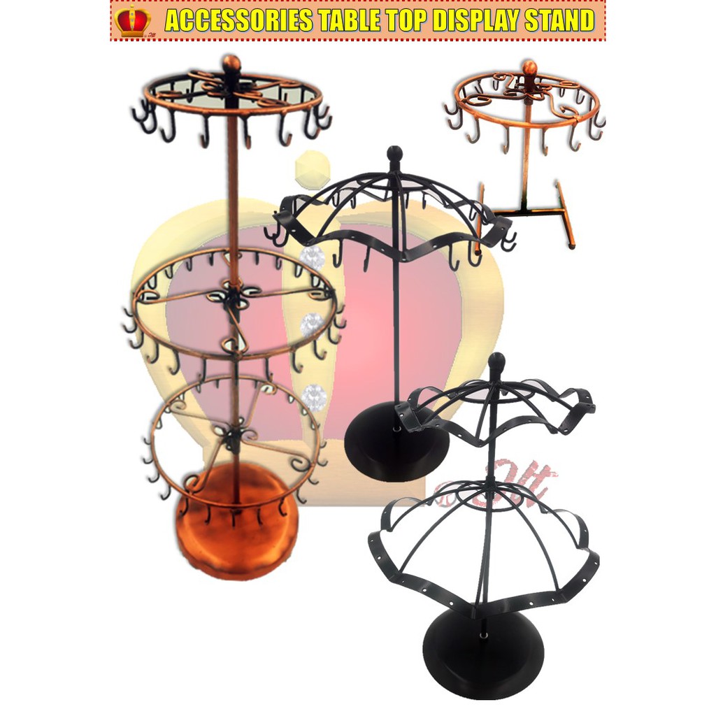 CLEAR STOCK ACCESSORIES JEWEL TABLE DISPLAY STAND EARING STAND Table