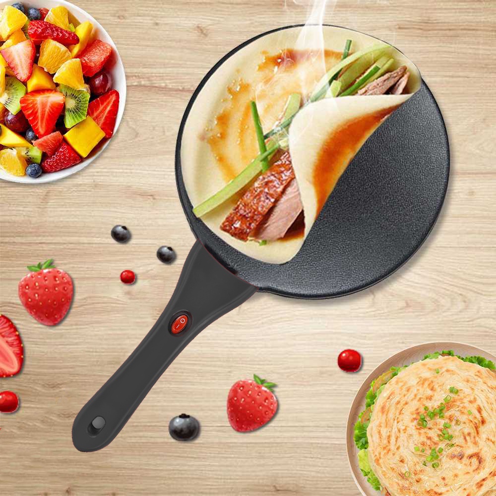 Nonstick Electric Pancake Pan Electric Crepe Maker Pan Lempeng Maker