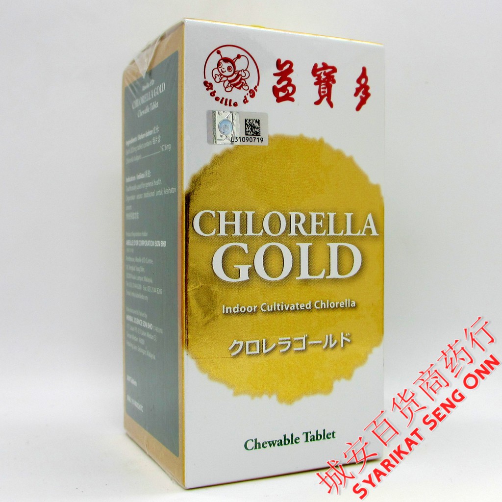 ABEILLE D'OR Chlorella Gold (300 Tablets) Shopee Malaysia
