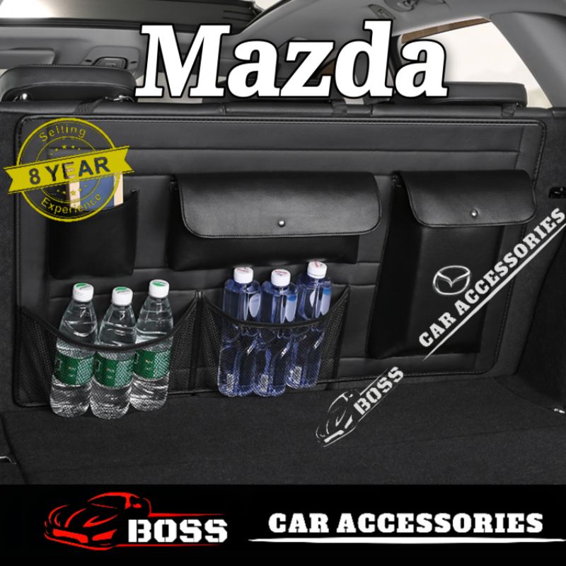 Mazda CX3 CX30 CX5 CX7 CX8 CX9 Rear Booth Trunk Organizer Protection