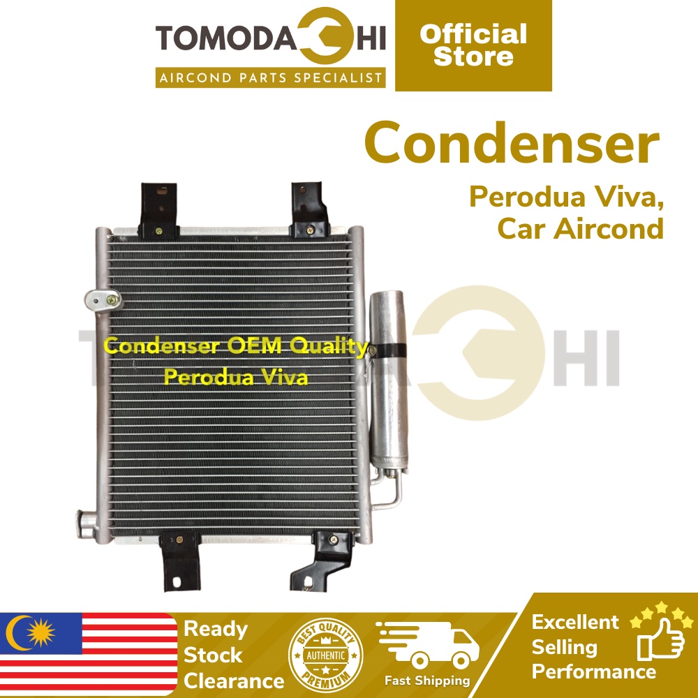 TOMODACHI Car Aircond Condenser Air Cond Perodua Viva Tangki Air Cond