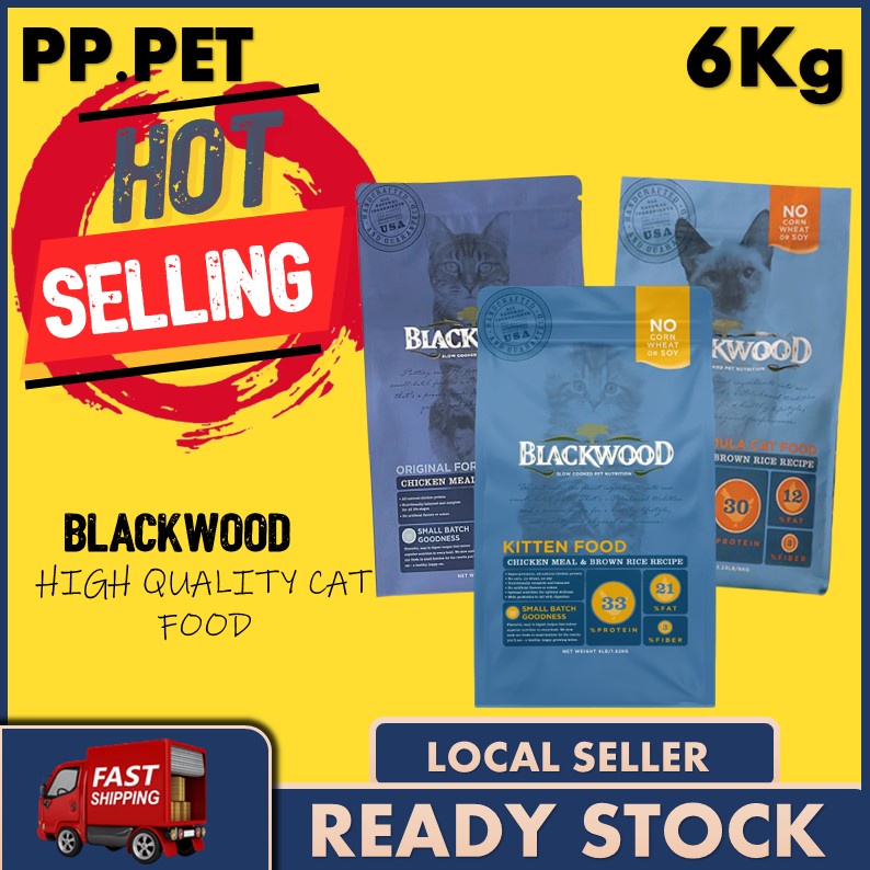 Blackwood Cat Food 6kg Blackwood Original, Blackwood Indoor