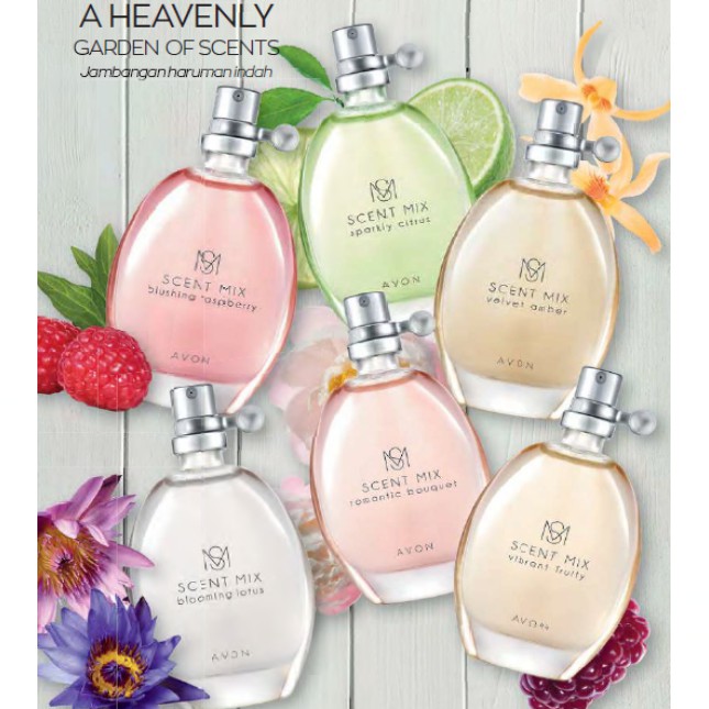 Avon Perfumes Scent Mix Eau De Toilette 30ml Shopee Malaysia