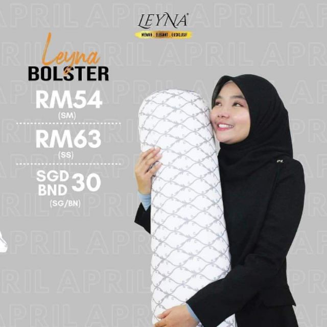 EXCLUSIVE BOLSTER BANTAL LEYNA BOLSTER, BANTAL PELUK ( READY STOCK ) Shopee Malaysia