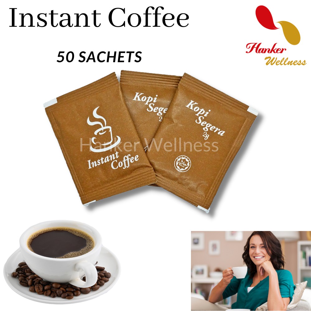 Instant Coffee Sachet Dried Coffee Extract Nestle即溶咖啡 Kopi Segera [50