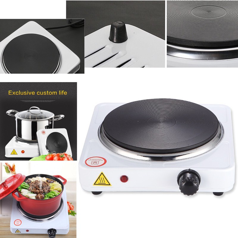 BD 1000W Travel Electric Stove Cooker Hot Plate Cookware (4097