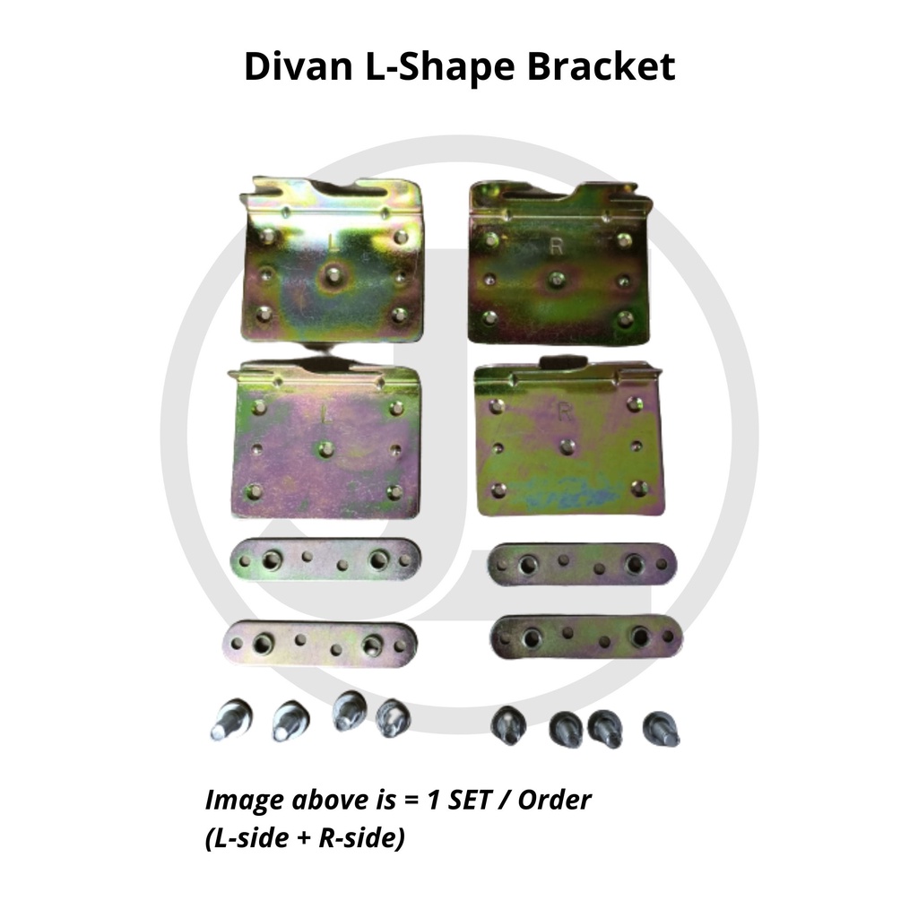 (SETL+R) L SHAPE METAL BRACKET DIVAN BED FRAME CONNECTOR Shopee Malaysia