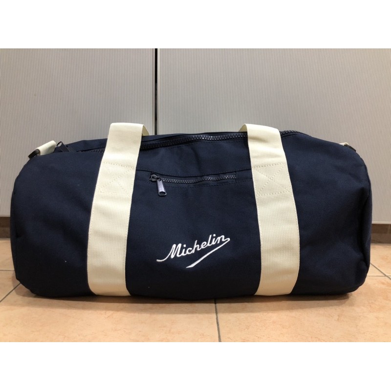 MICHELIN Barrel Bag Travel Sport Fitness Gym Training Duffel Bag (Blue