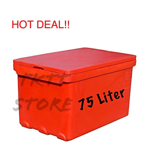 TKTT Heavy Duty Insulated Ice Box Cooler Box Ice bucket Picnic Cold