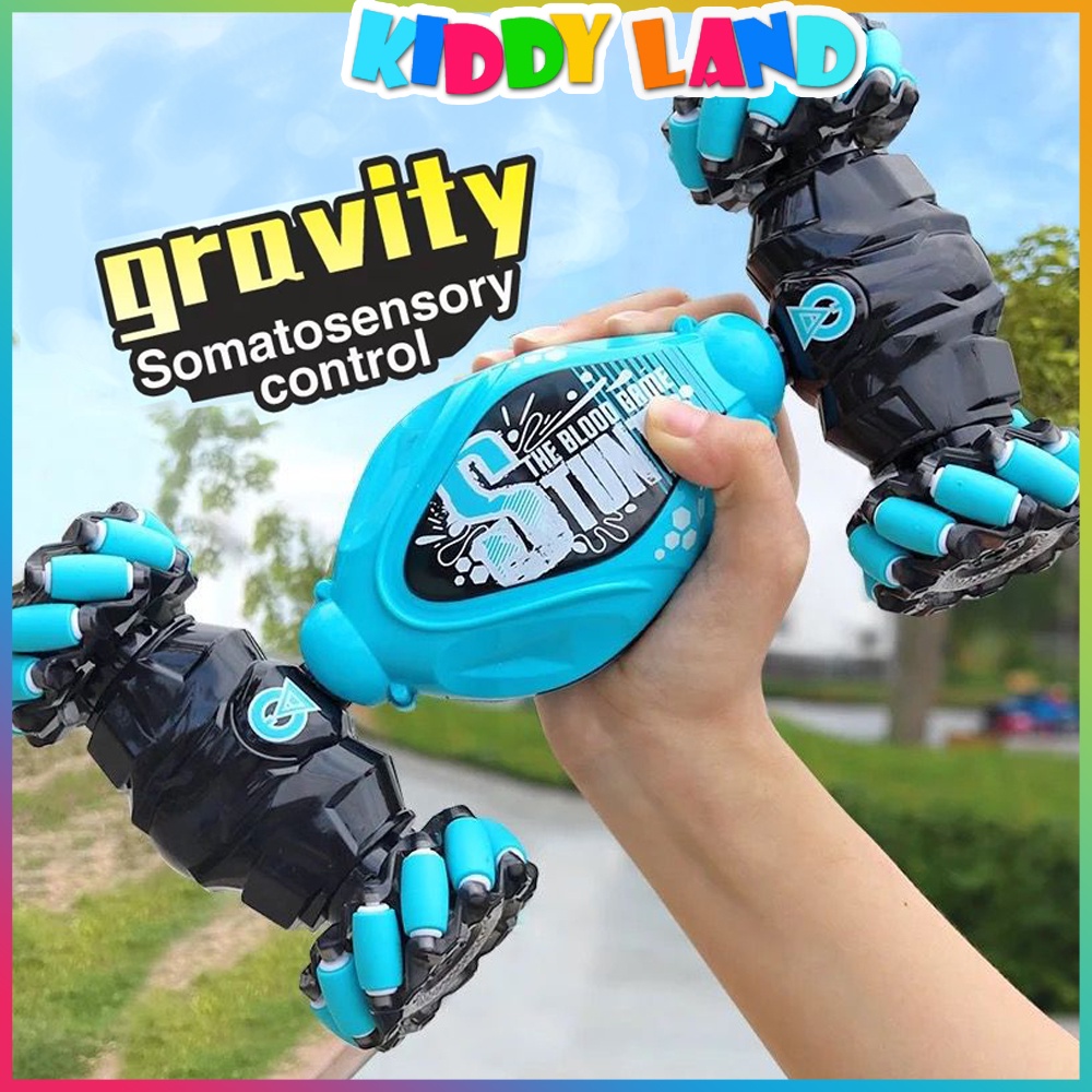 4WD Remote Control Car Hand Gesture RC Car Light Music Double Side 360