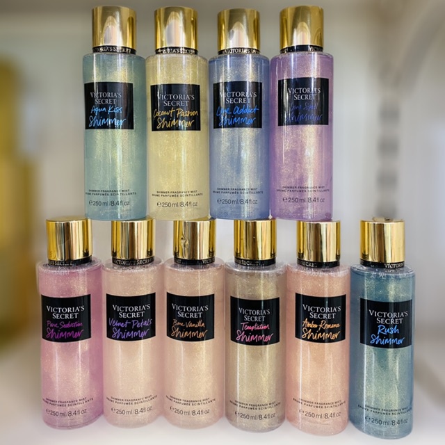 Victoria's Secret shimmer collection mist For Her 250ml Shopee Malaysia