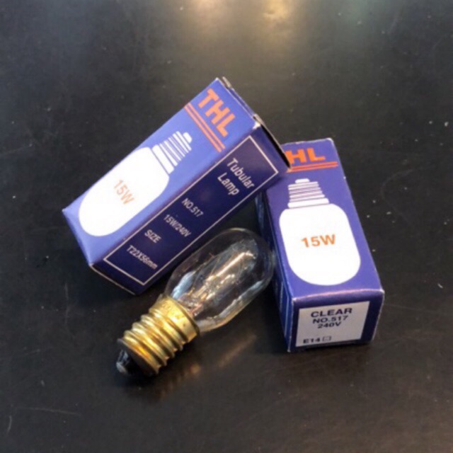 15W E12/E14 /E17 THL Salt Lamp Bulb / Lampu mesin sejuk Shopee Malaysia