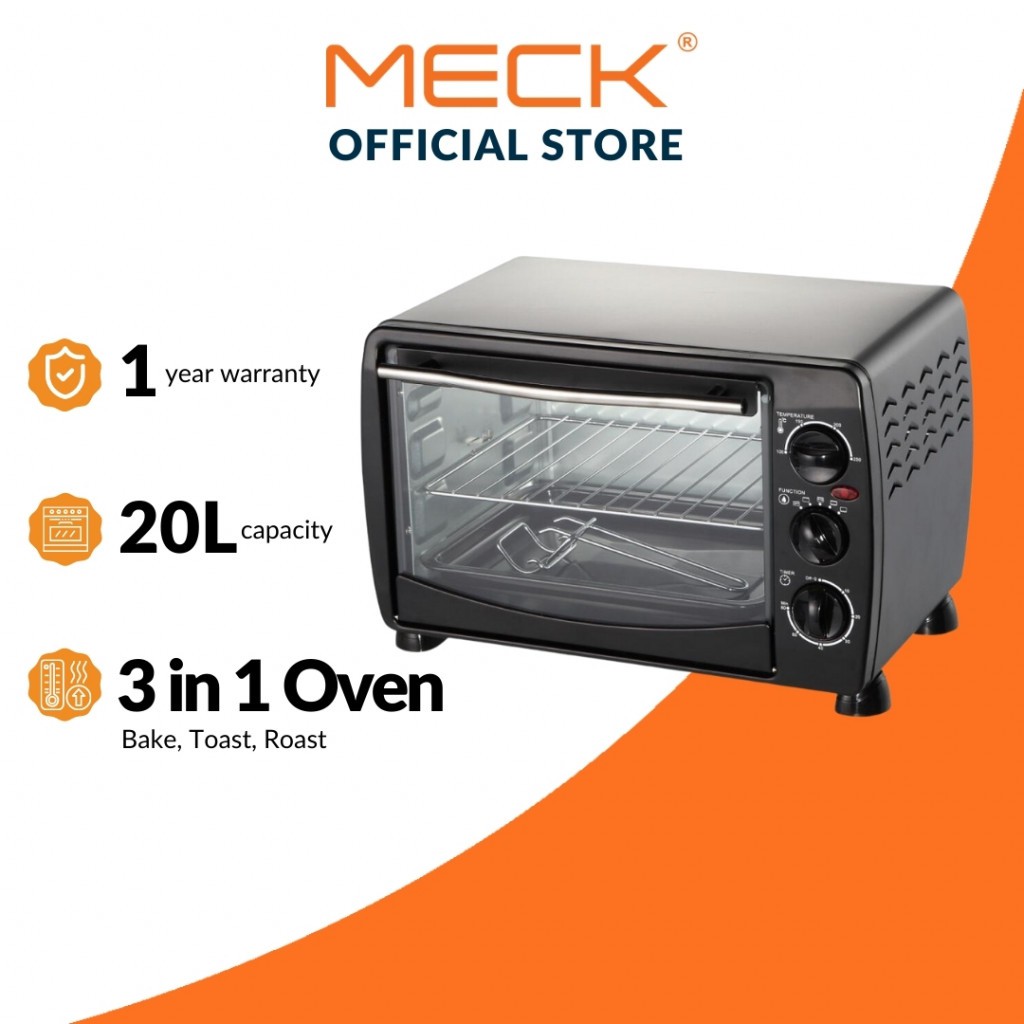 MECK Electric Oven 20L MOV20B Shopee Malaysia
