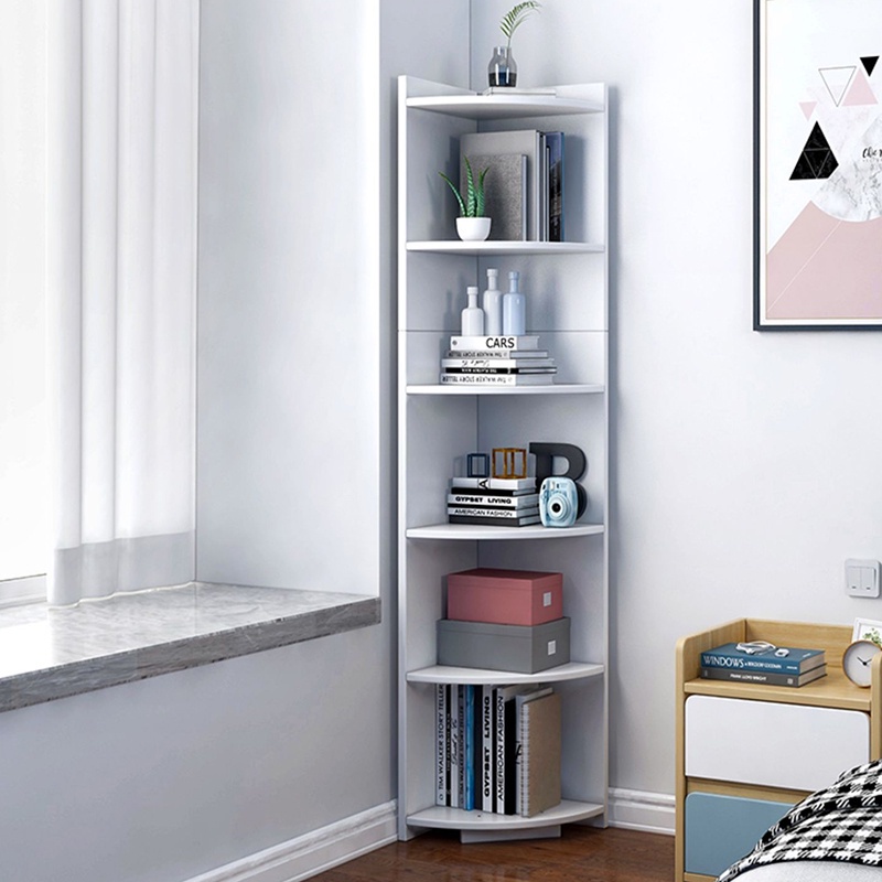 Corner floor shelf living room bedroom large capacity creative