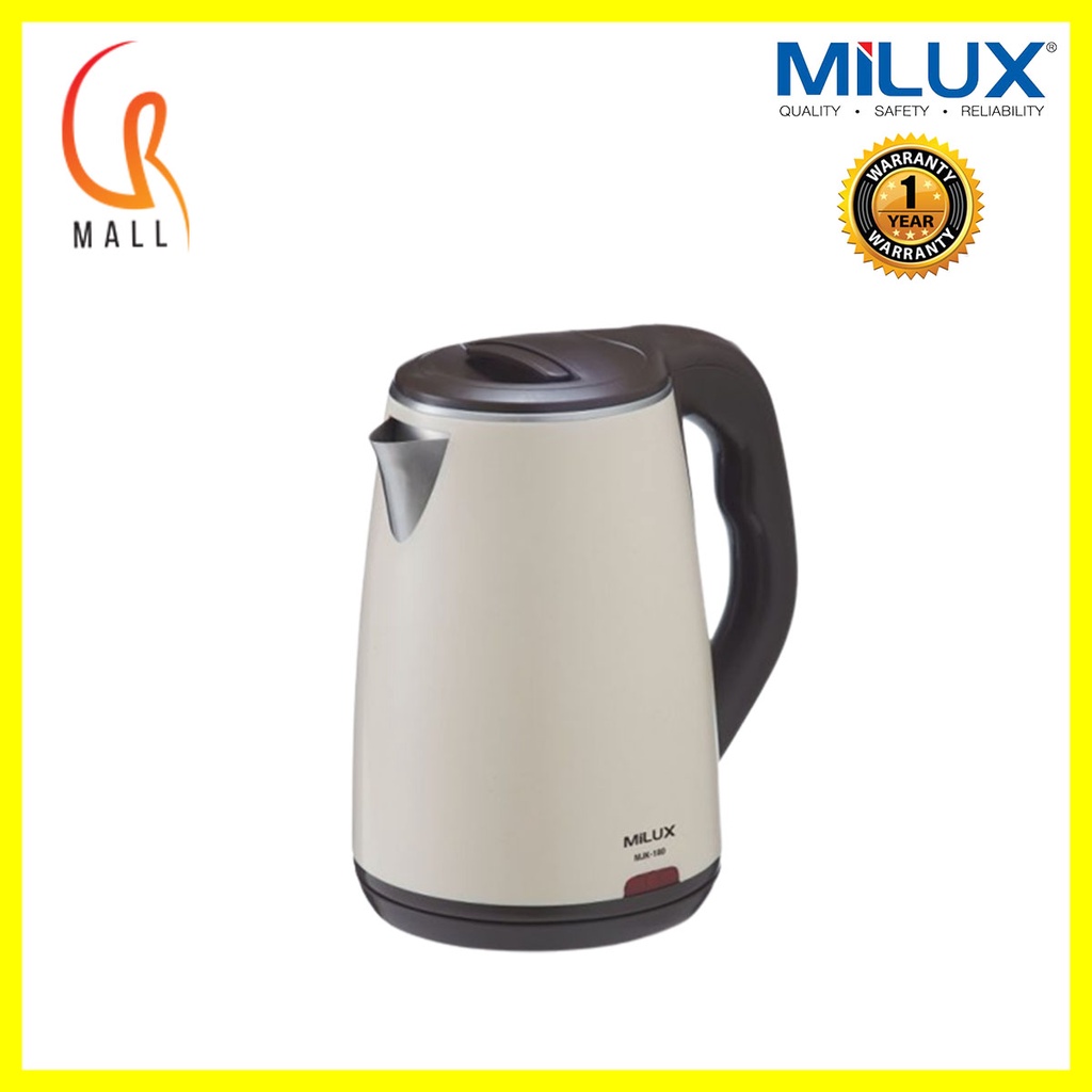 MILUX 1.8L MJK180 JUG KETTLE Shopee Malaysia