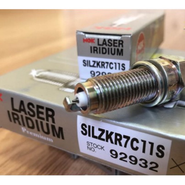 (NEW STOCK) (100 ORIGINAL ) NGK Laser Iridium SILZKR7C11S 92932 Spark