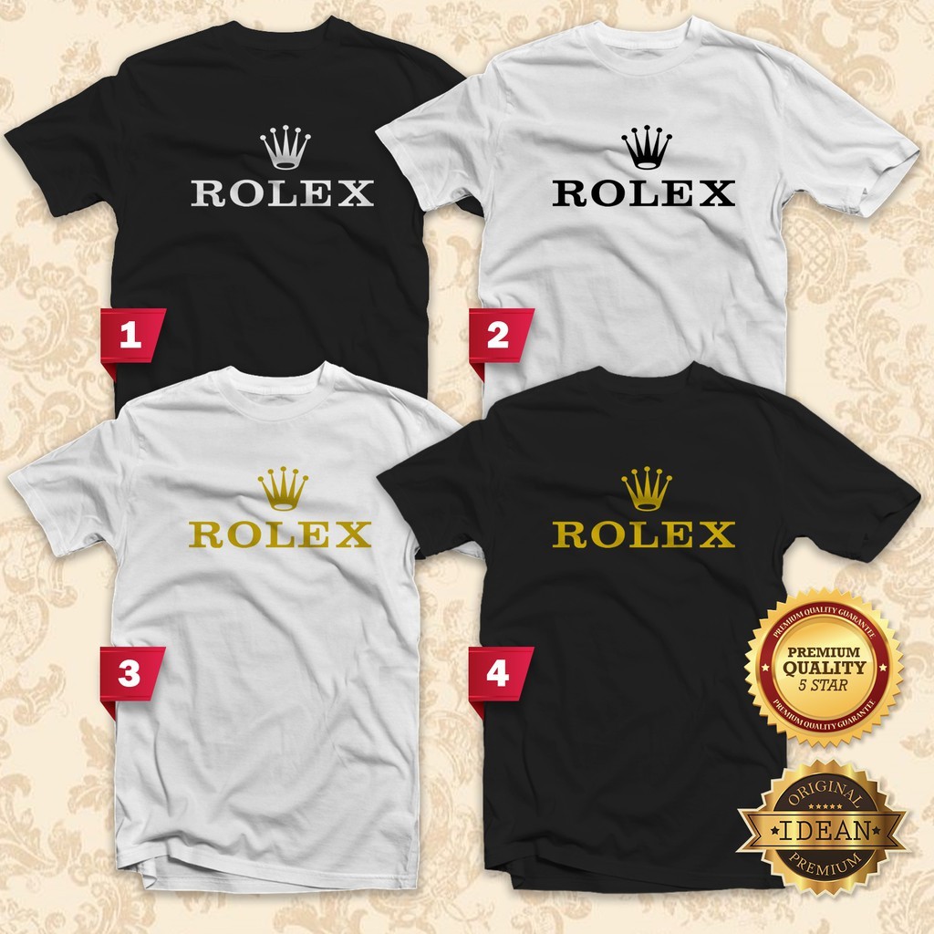ROLEX Tshirt Men / Women Tee (XS2XL) Shopee Malaysia