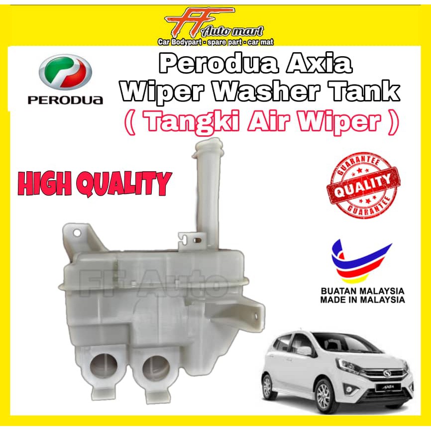 Perodua AXIA Wiper Washer Tank ( 2 Holes) With Cap Tangki Simpanan Air Wiper AXIA Tangki Air