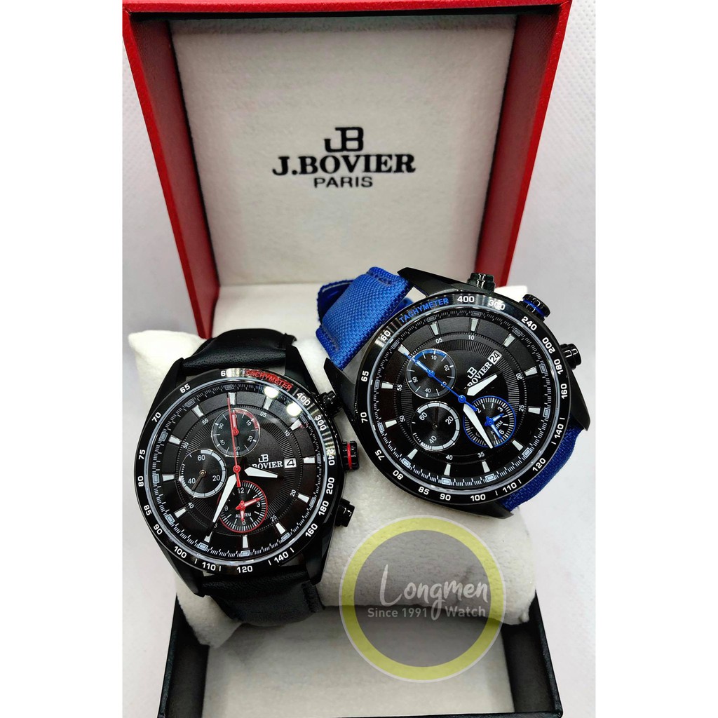 J.Bovier Paris J2312292SCLOC / J2312292SKLCOC Chronograph Quartz
